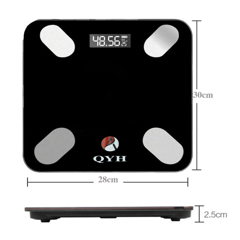 ترازو دیجیتال کیو وای اچ مدل smart scale ترازو دیجیتال کیو وای اچ مدل smart scale