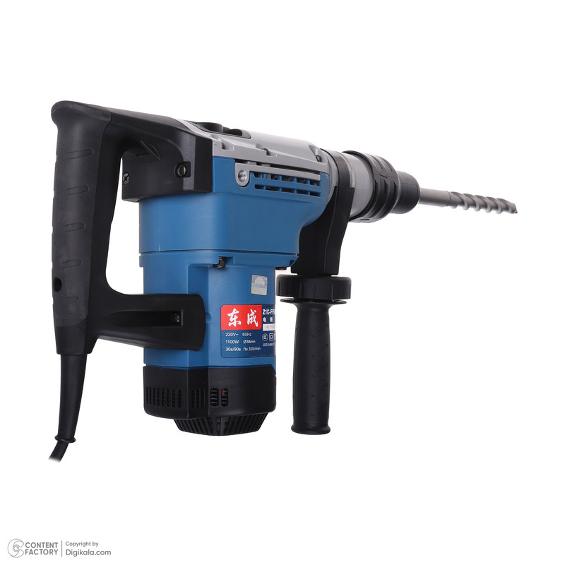 دریل بتن کن پنج شیار 38 میلیمتر 1100 وات دانگ چنگ مدل DZC03-38S-z1c-ff03-38