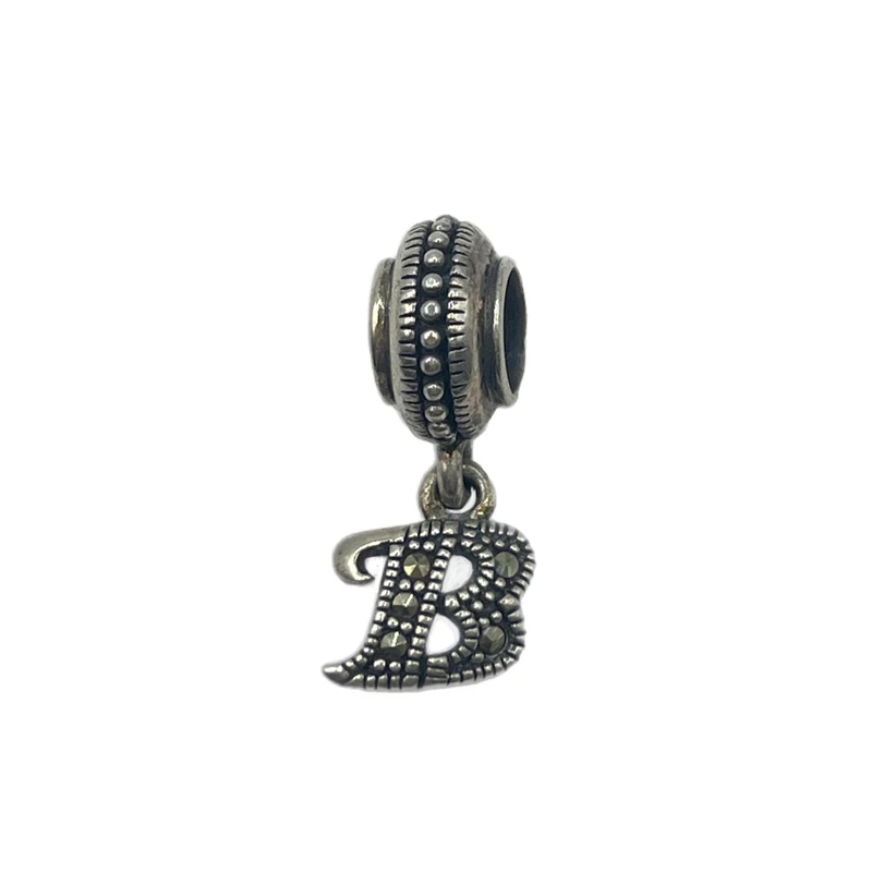 آویز گردنبند نقره زنانه پاندورا مدل Letter B pendant 65396