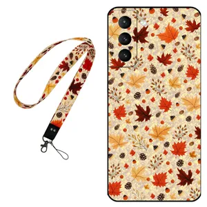 Megafone Fall 0017 Cover For Samsung Galaxy S21 5G Mobile Neckband