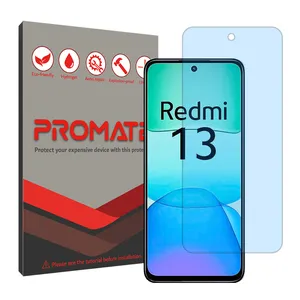 Promate Resistant model anti-blue ray screen protector suitable for Xiaomi Redmi 13 mobile phone