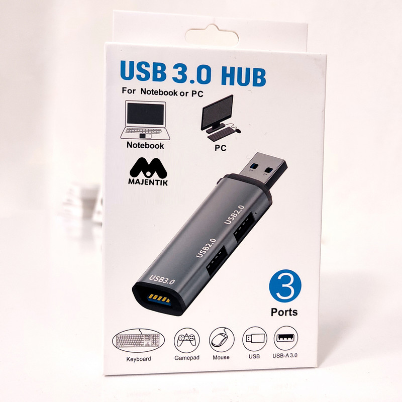 هاب 3 پورت USB 3.0 مجنتیک مدل ADS-302A