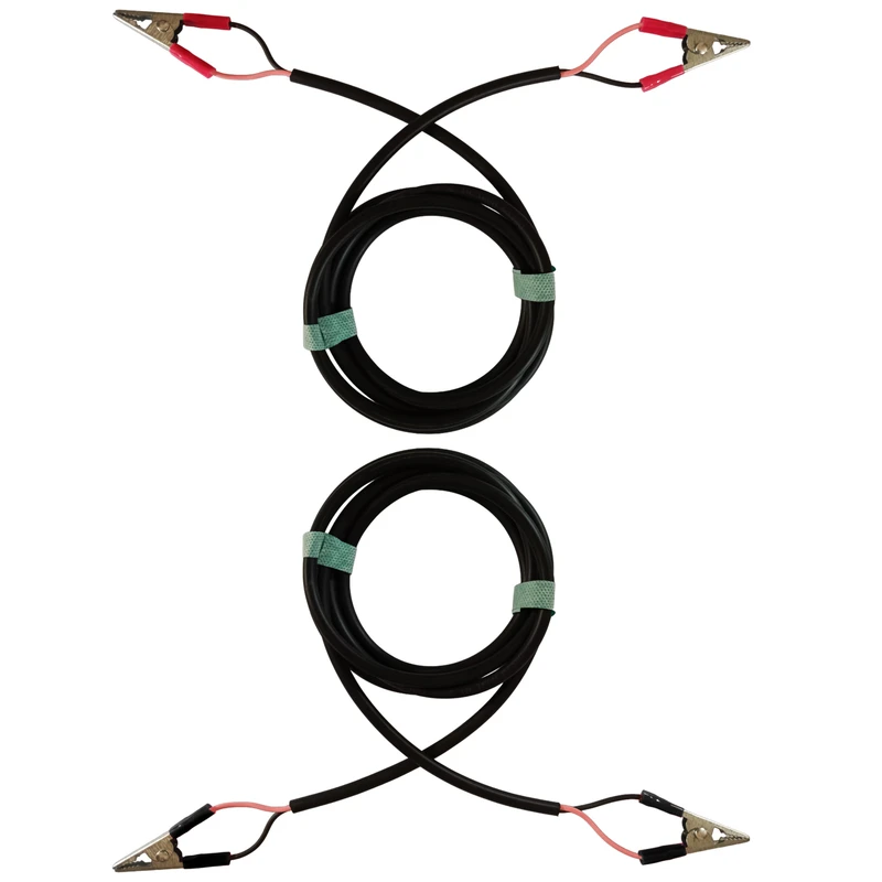 کابل اتصال باتری به باتری اتومبیل مدل France 1000A-5m مجموعه دو عددی