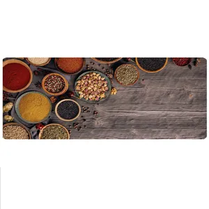 پادری مدل سه لایه طرح ادویه کد L1610 سایز 110x45 سانتی متر