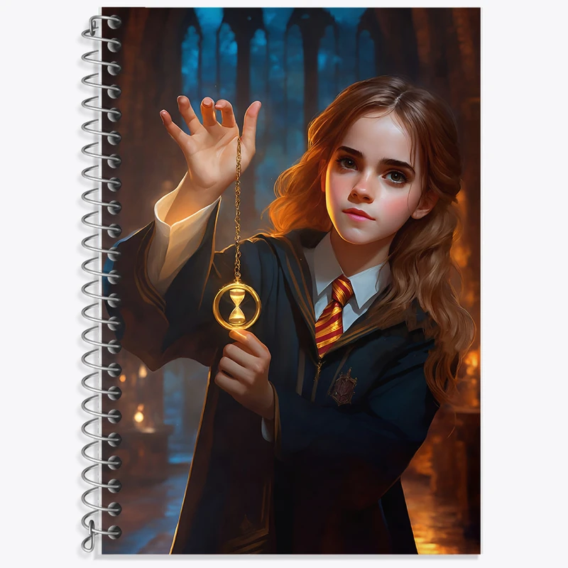 دفتر نت موسیقی 50 برگ خندالو طرح هرماینی هری پاتر (Harry Potter) کد F7212