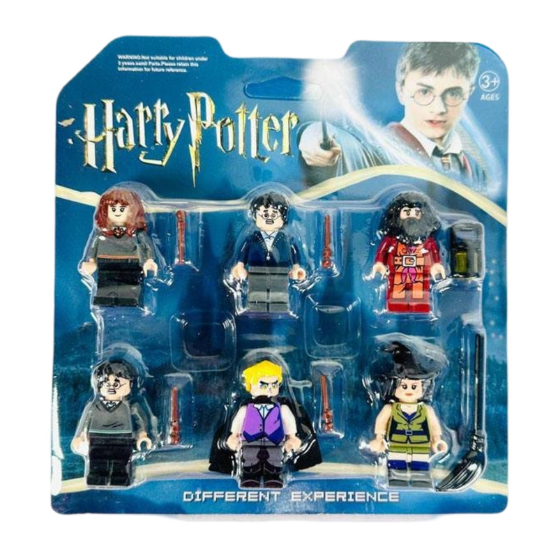 اکشن فیگور مدل هری پاتر مجموعه 6 عددی