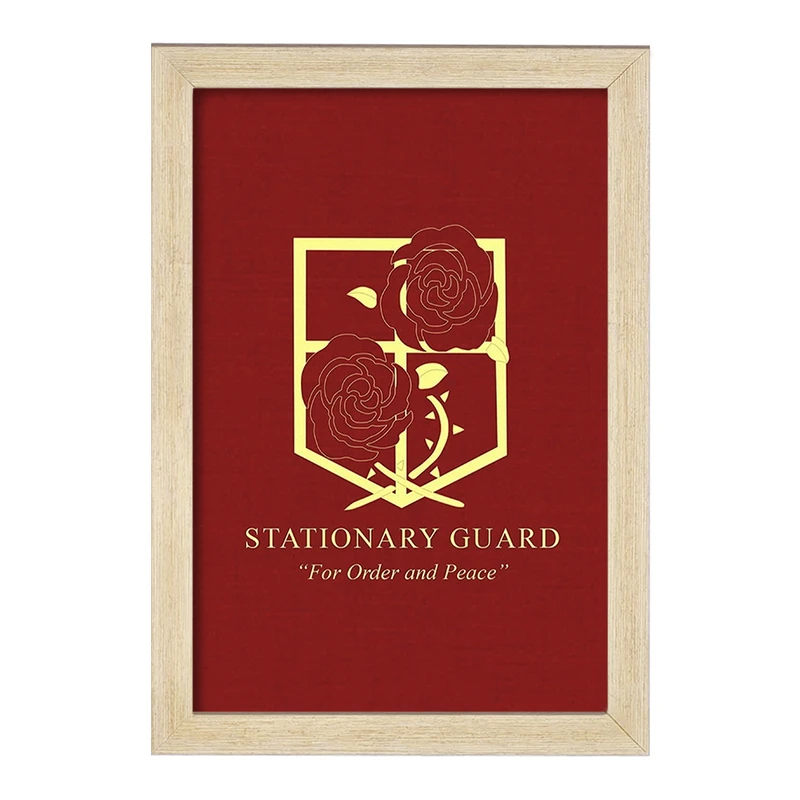 تابلو خندالو مدل نگهبان ثابت انیمه اتک آن تایتان Attack on Titan  کد 11028