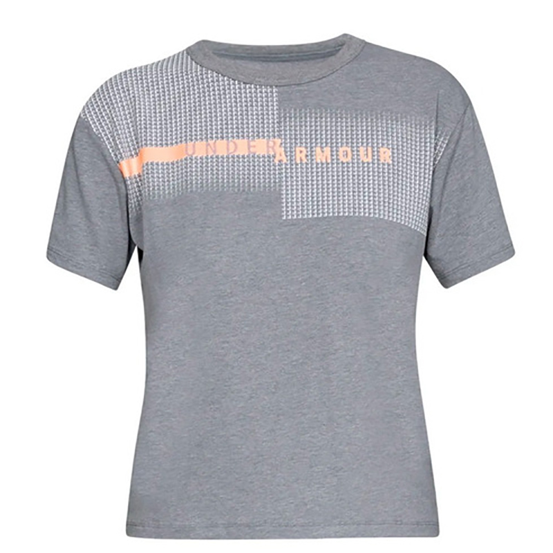 تی شرت آستین کوتاه ورزشی زنانه آندر آرمور مدل 1317889-035