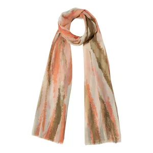 شال زنانه مدل نخی رنگین کمان کد PA-1104