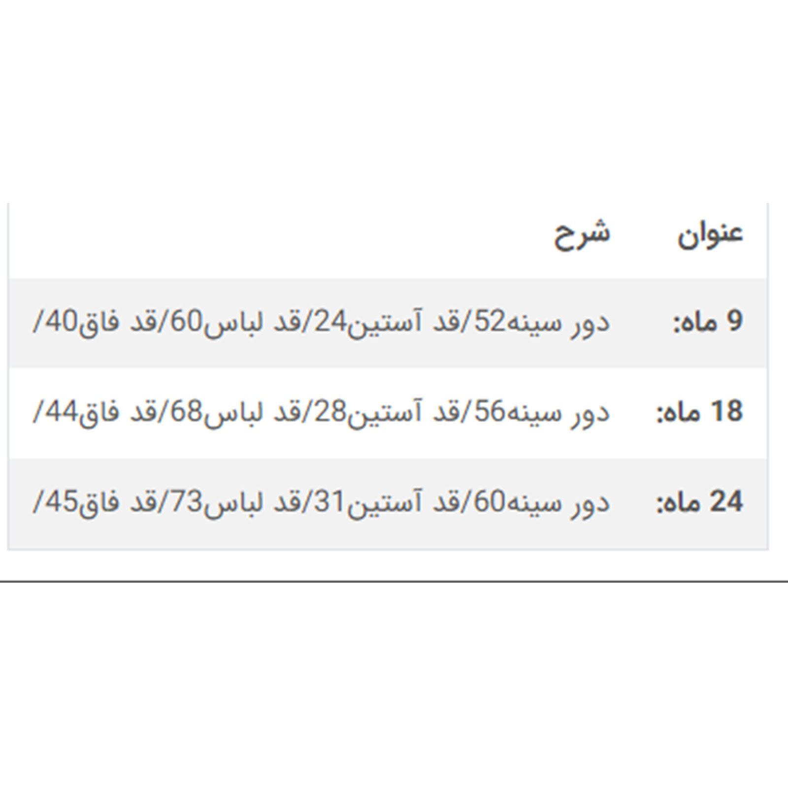 سرهمی نوزادی کارترز مدل chg5963m -  - 9