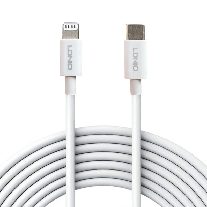 کابل تبدیل USB-C به لایتنینگ الدینو مدل  iPhone 13 Pro Max طول 1 متر