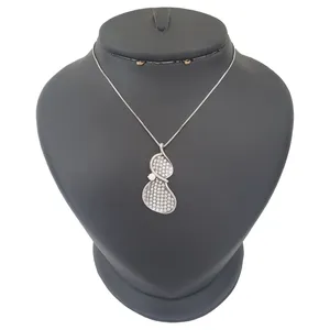 گردنبند نقره زنانه ترمه ۱ کد smed 1172