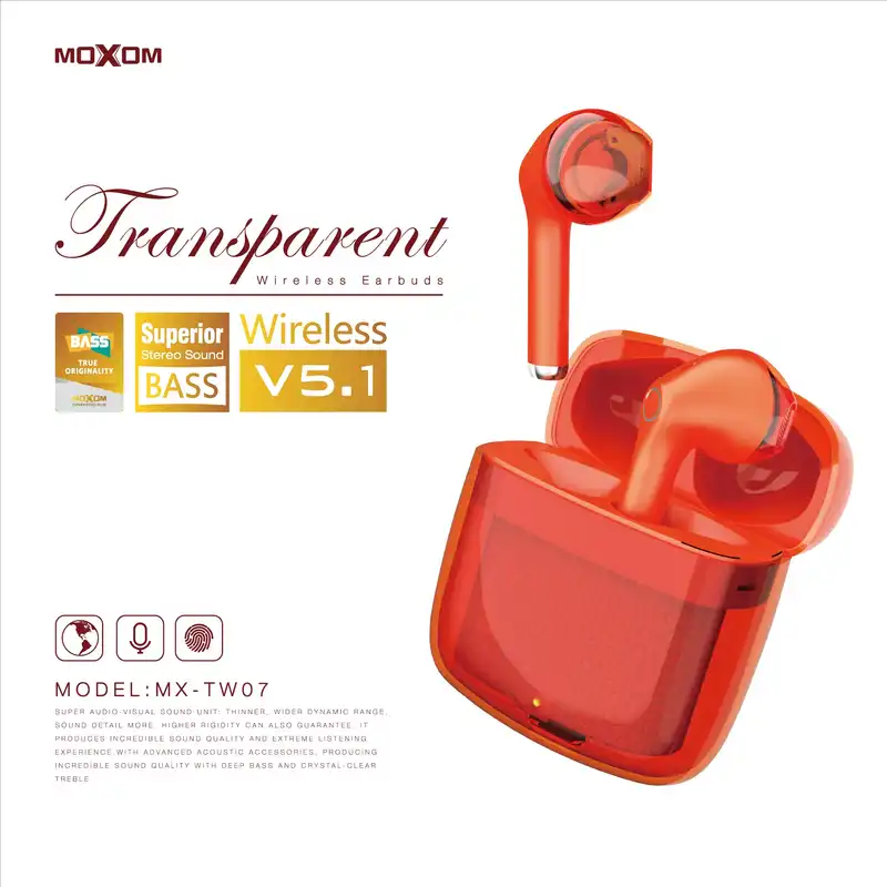 هندزفری بلوتوثی موکسوم مدل MX-TW07