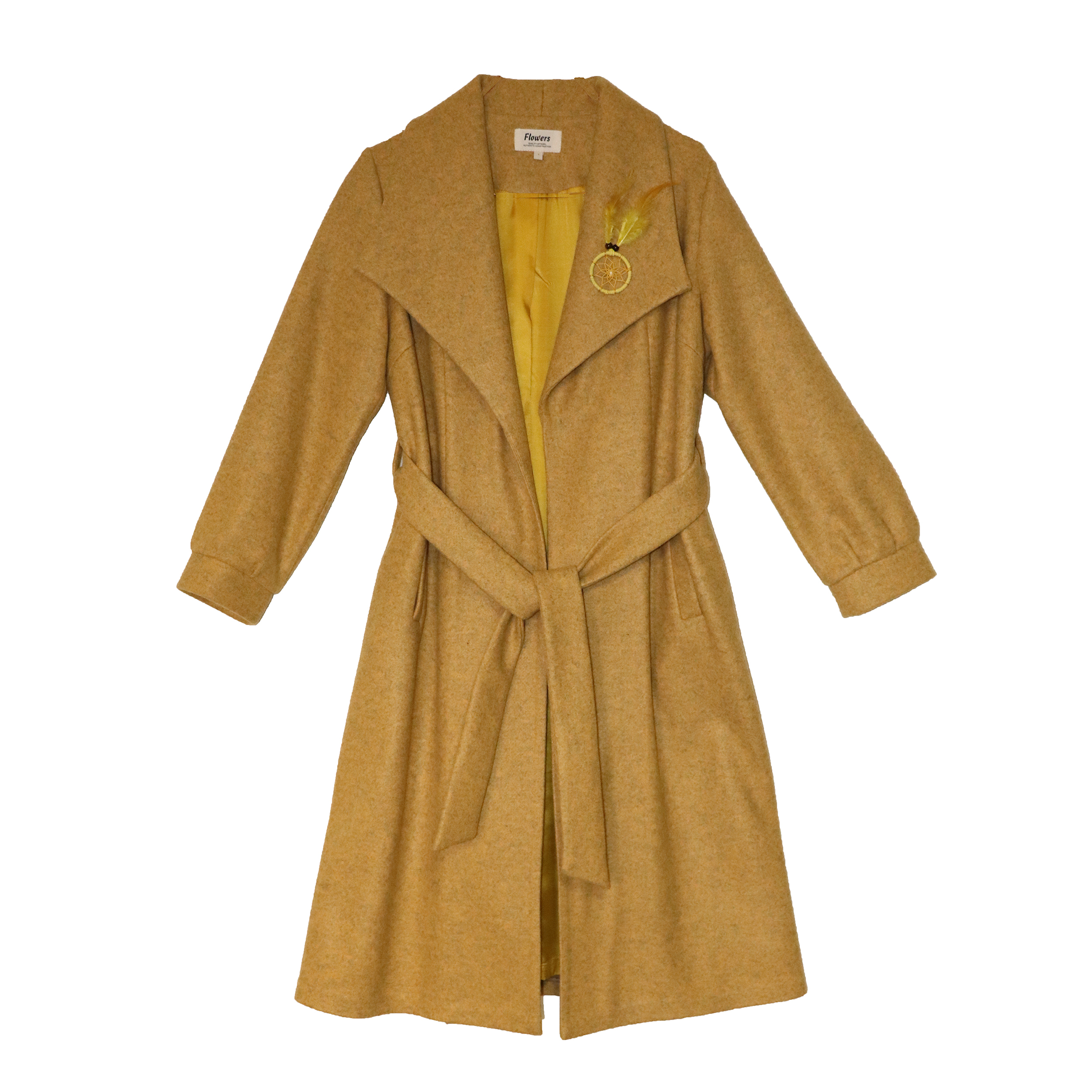 پالتو زنانه فلاورز مدل 2154-1