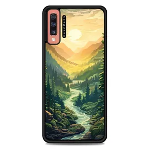 AKAM AMC-WSGA70-NATURE-4 Cover For Samsung Galaxy A70