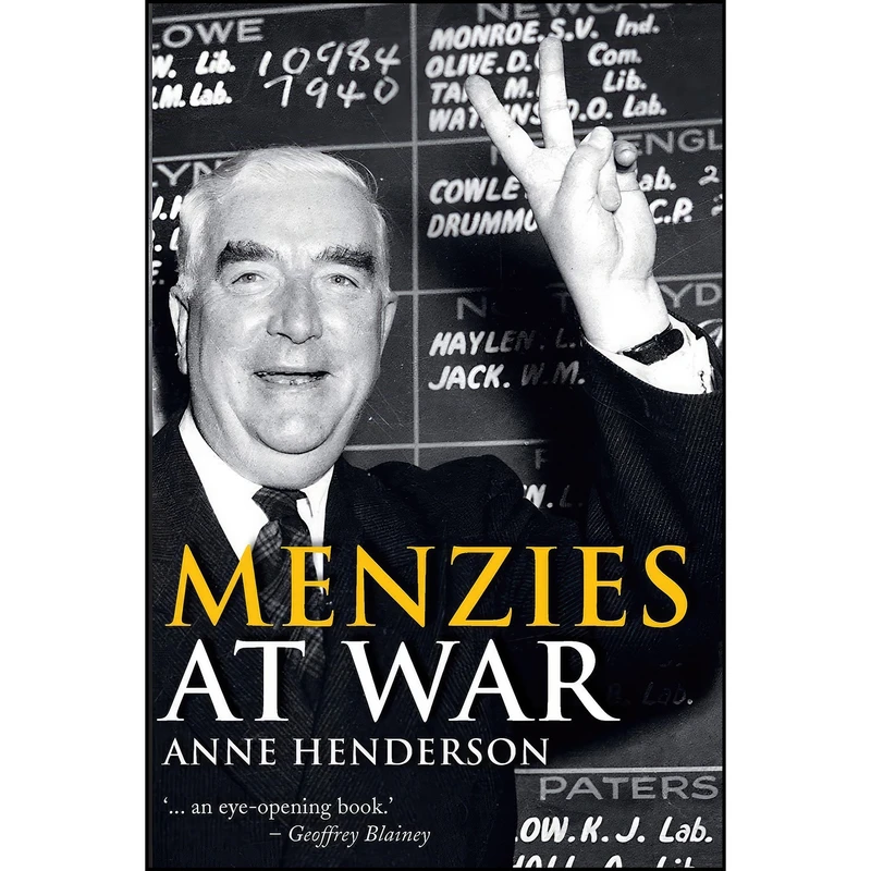 کتاب Menzies at War اثر Anne Henderson انتشارات NewSouth