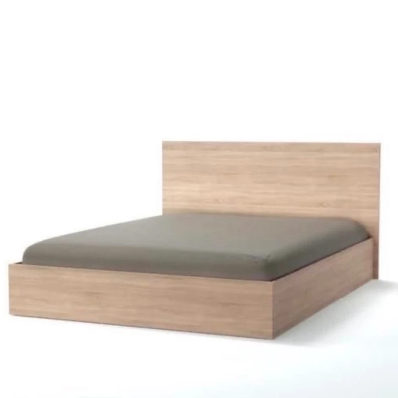 تخت‌خواب ملامینه دو نفره مدل t202 سایز 160 * 200 سانتی‌متر