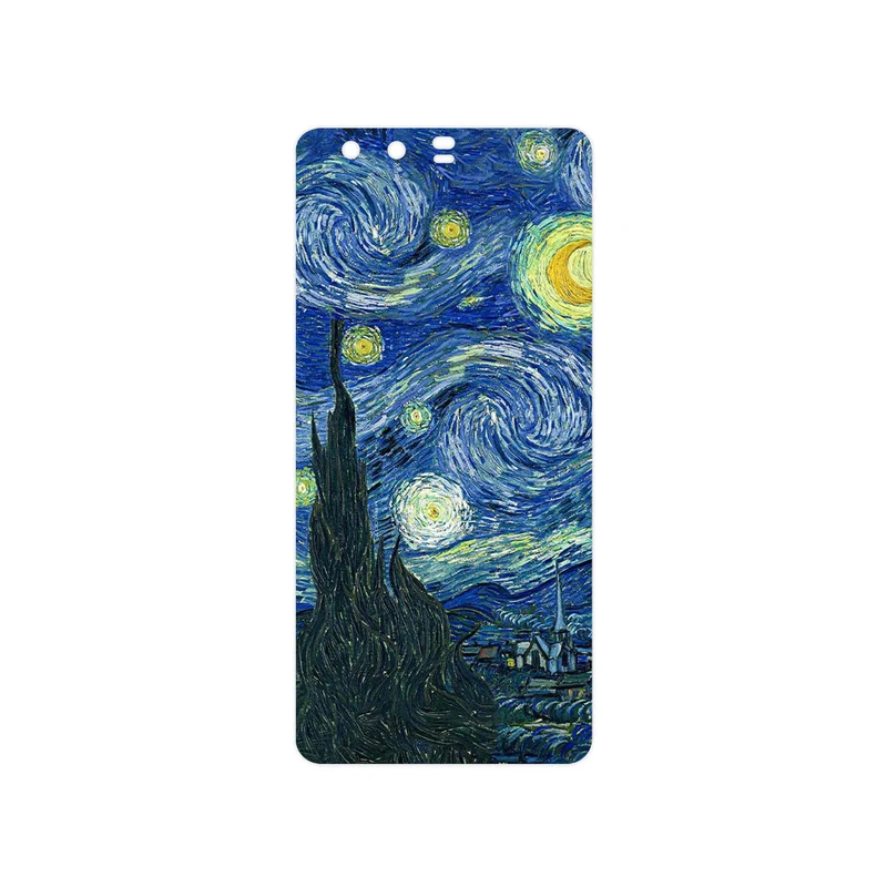 برچسب پوششی ماهوت مدل The Starry Night of van Gogh مناسب برای گوشی موبایل هوآوی P10 Plus