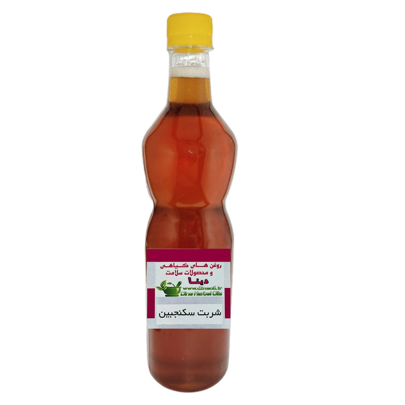 شربت سکنجبین خانگی و غلیظ با سرکه انگور دینا - 1 کیلوگرم