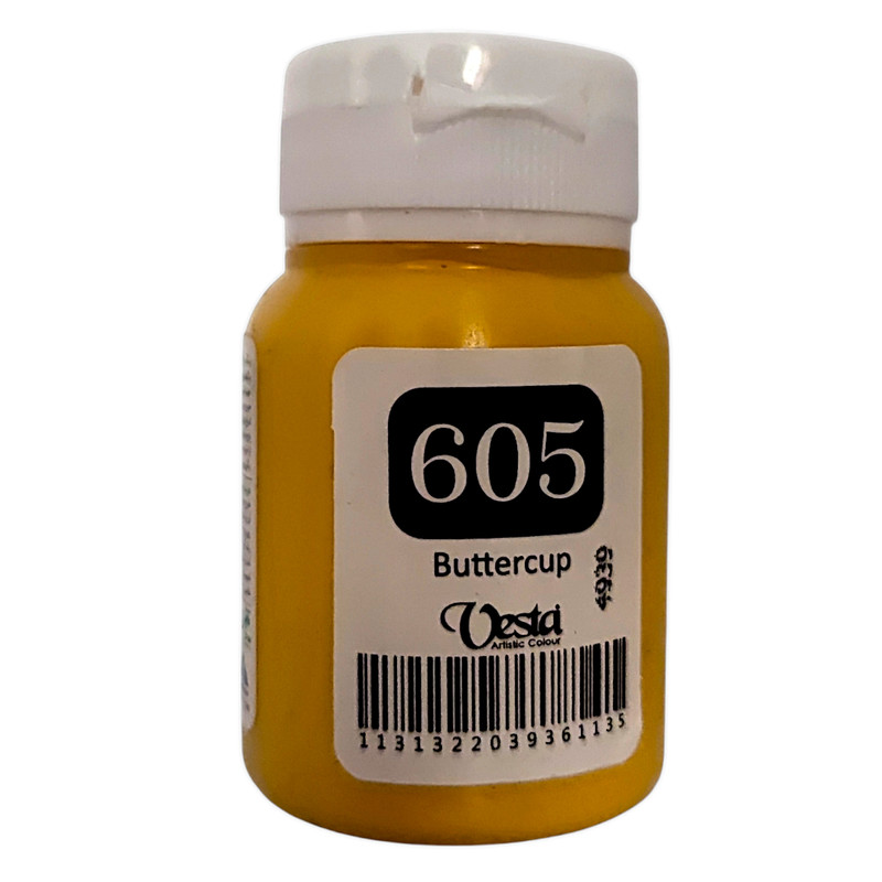 رنگ پارچه وستا مدل 605 حجم 60 میلی لیتر