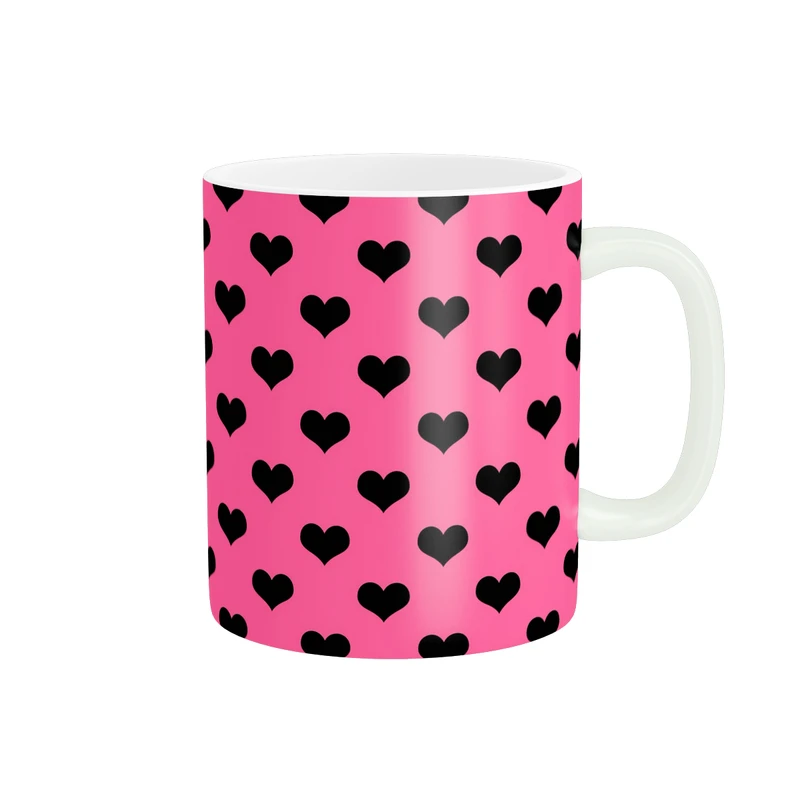 ماگ پاد آفرین طرح قلب کد 4119