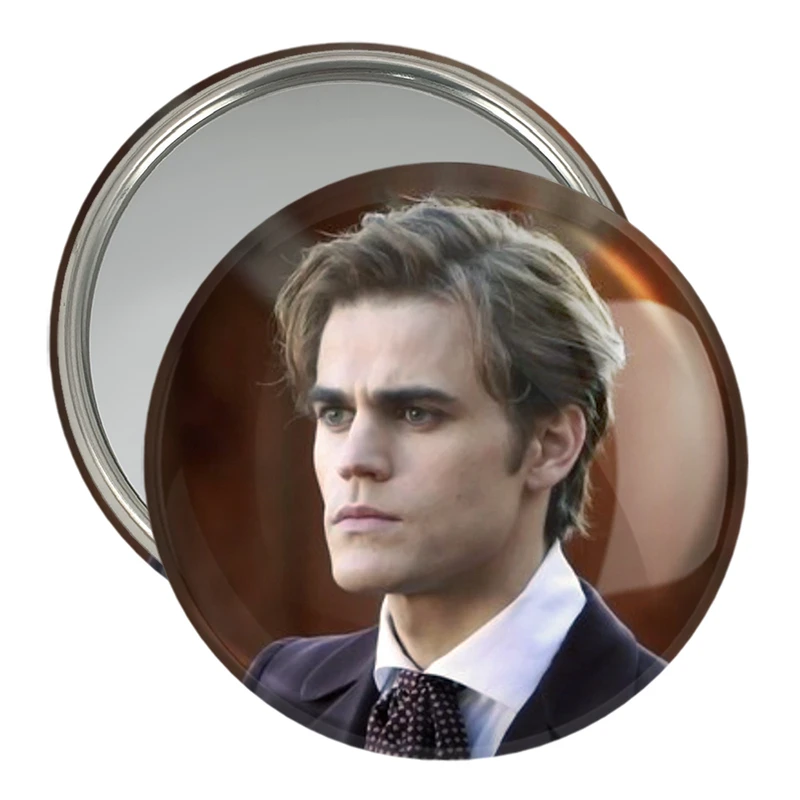 آینه جیبی خندالو مدل استفان سالواتوره خاطرات یک خون آشام The Vampire Diaries  کد 20273