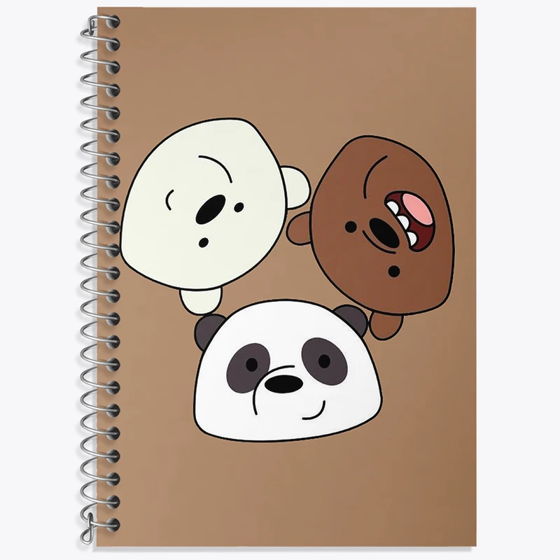 دفتر نت موسیقی 50 برگ خندالو طرح سه خرس کله پوک کد N1958