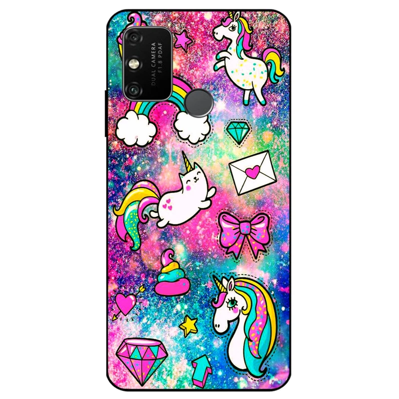 کاور مگافون طرح تک شاخ مدل 8155 مناسب برای گوشی موبایل آنر Play 9A        