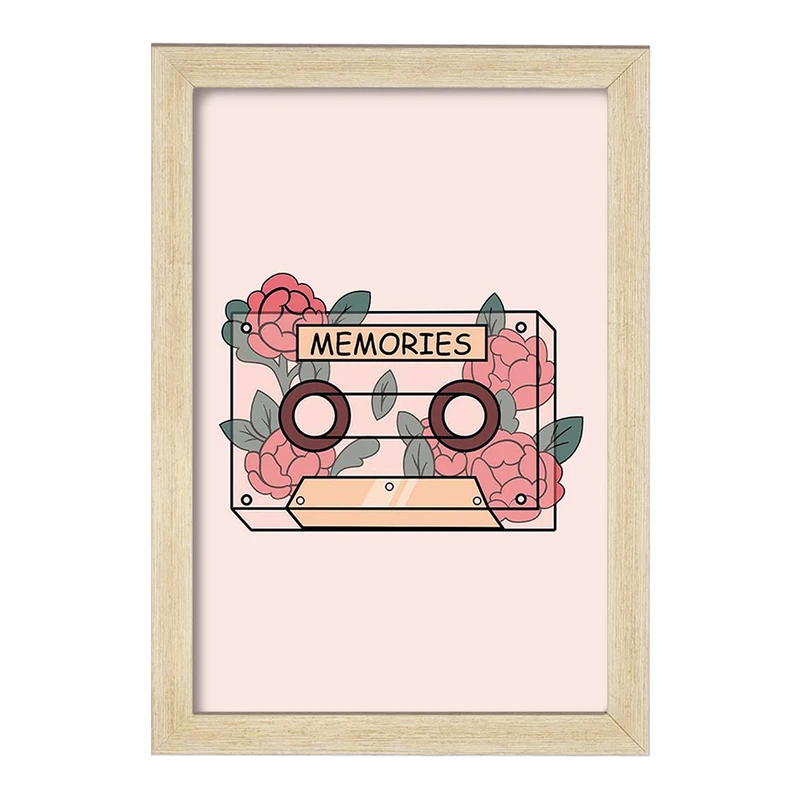 تابلو خندالو مدل نوار کاست کد F3153