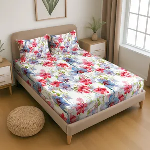 سرویس ملحفه پامیل مدل RK878HK دو نفره 3 تکه