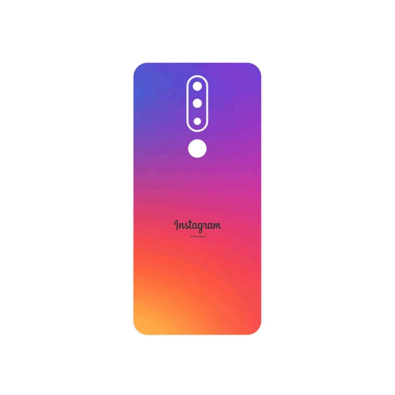 برچسب پوششی ماهوت مدل Instagram مناسب برای گوشی موبایل نوکیا 5.1 Plus