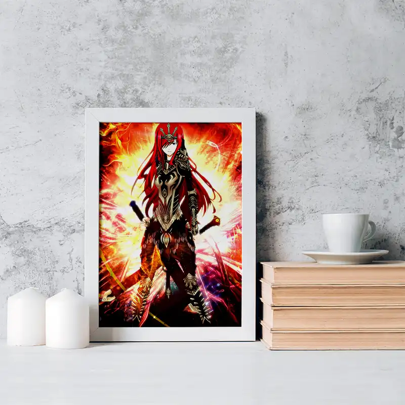 تابلو خندالو مدل ارزا انیمه فری تیل کد 16513