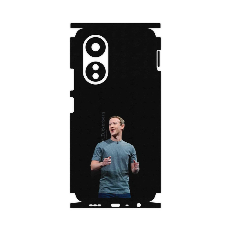 برچسب پوششی ماهوت مدل Mark_Zuckerberg-FullSkin مناسب برای گوشی موبایل اپو A58 4G