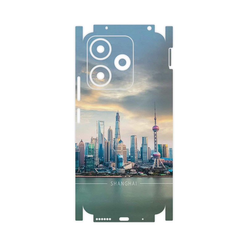 برچسب پوششی ماهوت مدل Shanghai_City-FullSkin مناسب برای گوشی موبایل شیائومی Redmi 13x