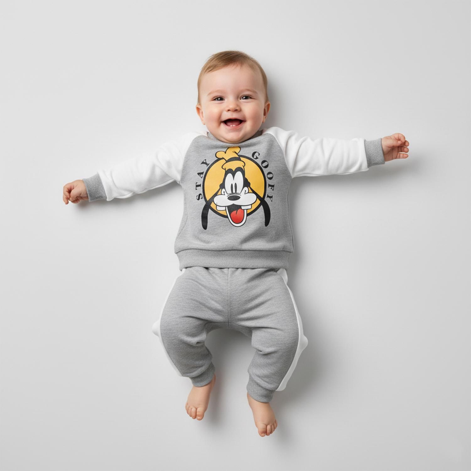 ست تی شرت و شلوار پسرانه فیورلا مدل گوفی -  - 1