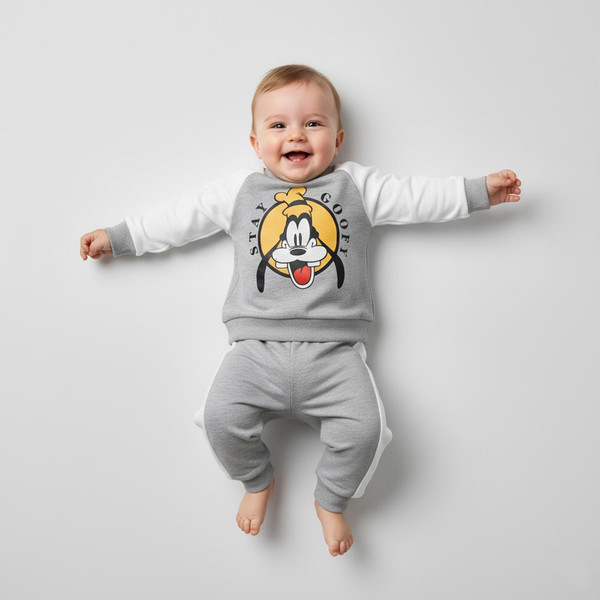 ست تی شرت و شلوار پسرانه فیورلا مدل گوفی