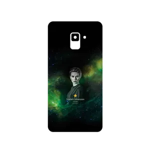 MAHOOT Scarlett Johansson Cover Sticker for Samsung Galaxy A8 Plus 2018