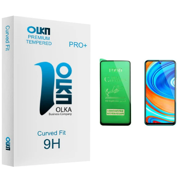 محافظ صفحه نمایش سرامیکی الکا مدل Premium glass مناسب برای گوشی موبایل شیائومی Redmi Note 9 Pro