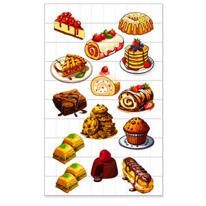 برچسب مدل شیرینی و باقلوا کد 06