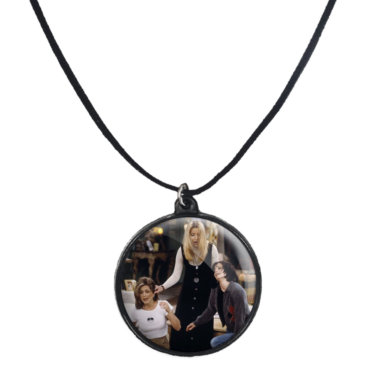 گردنبند پرمانه طرح فرندز کد pmb.18938 مدل دو طرفه