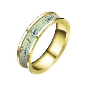 انگشتر ناکسیگو مدل شب تاب طرح شیمی کد RT15214