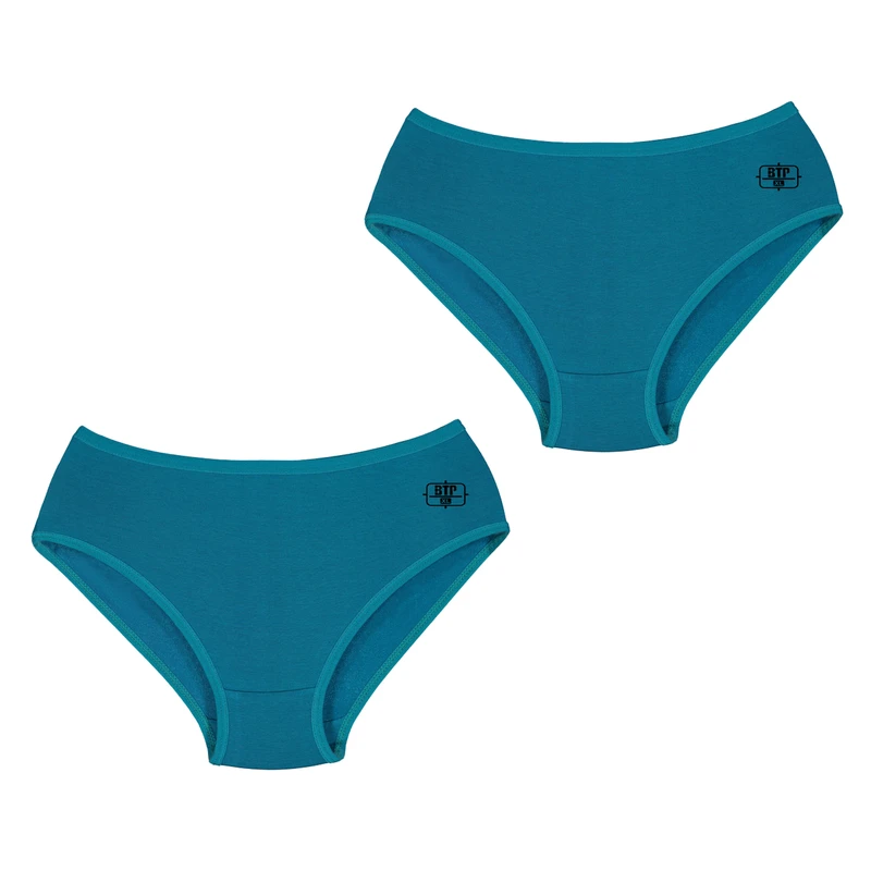 شورت زنانه برهان تن پوش مدل اسلیپ 3-03 بسته 2 عددی