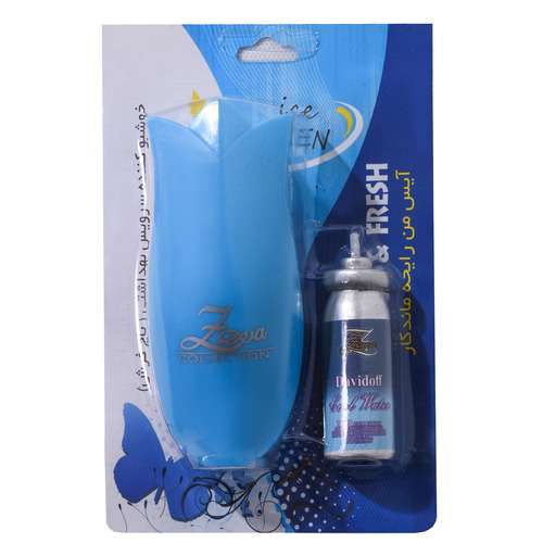 دستگاه خوشبو کننده هوا زوا مدل Davidoff Cool Water به همراه اسپری خوشبو کننده هوا