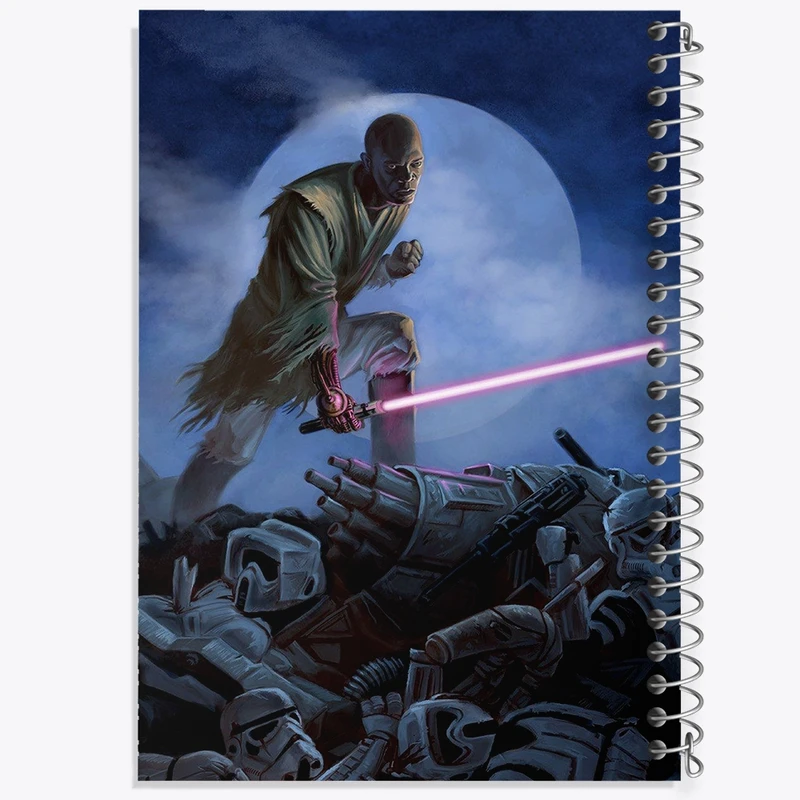 دفتر مشق 100 برگ خندالو طرح جنگ ستارگان (Star Wars) کد F291