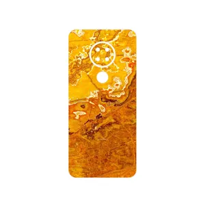 MAHOOT Gold Marble Cover Sticker for Nokia 7.2