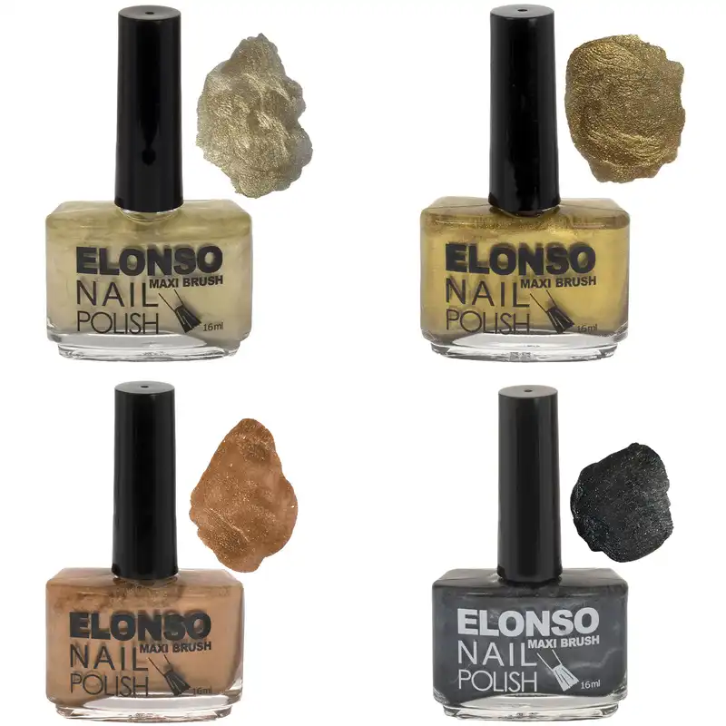 لاک ناخن الونسو مدل C47 C48 C44 C42 مجموعه 4 عددی