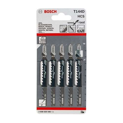 تیغ اره عمودبر چوب بوش مدل T-144D بسته 5 عددی