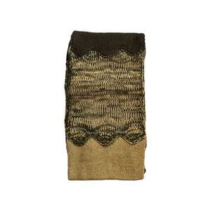 شال گردن بافتنی زنانه مدل دو رو