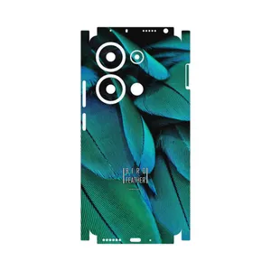 MAHOOT Green Feather-FullSkin Cover Sticker for Xiaomi Redmi Note 13 Pro 4G