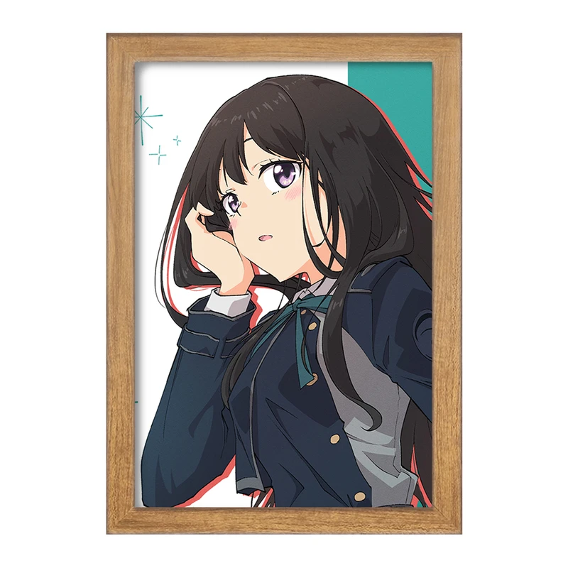تابلو خندالو مدل تاکینا انیمه لیکوریس ریکویل Lycoris Recoil  کد 23049